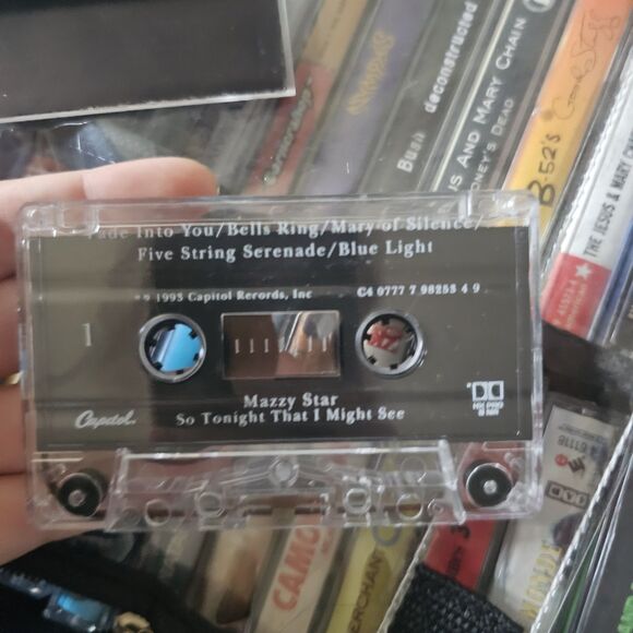 Mazzy Star So Tonight I Might See 1993 Cassette - Picture 4 of 5